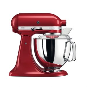 KitchenAid Artisan 5KSM175PS Sbattitore con base 300 W Rosso - 1,1 kg