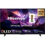 Hisense Smart TV QLED 144Hz 50'' 4K 50Q7S PRO, Audio Dolby Atmos, VIDAA OS con 1000+ APP, Dolby Vision IQ, HDR 10+, Native 144Hz Game Mode, AirPlay2, Ale