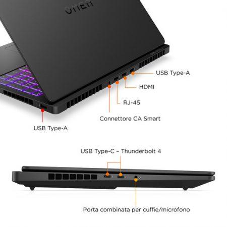 HP OMEN MAX Gaming 16-ah0011nl Intel Core Ultra 7 255HX Computer portatile 40,6 cm (16'') WQXGA 32 GB DDR5-SDRAM 1 TB SSD NVIDIA GeForce RTX 5070 Ti Wi-F