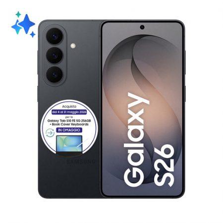 Samsung Galaxy S26 Smartphone AI, 512GB, Processore avanzato, Assistente Foto, Creative Studio, Camera 50 MP, 4300 mAh, Black