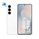 Samsung Galaxy S25 FE, Smartphone AI, Display Dynamic AMOLED 2X 6.7'', Fotocamera 50MP, 8GB RAM, 256GB, Batteria 4.900 mAh, White