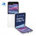 Samsung Galaxy Z Flip7 FE Smartphone AI, RAM 8GB, 256GB, Display 3,4'' Super AMOLED/6,7'' Dynamic AMOLED 2X, Fotocamera 50MP, White