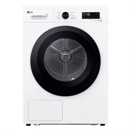 LG RNX1009NWK asciugatrice Libera installazione Caricamento frontale 9 kg Bianco