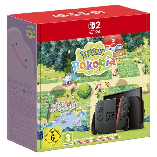 Nintendo Switch 2 & Pokemon Pokopia console da gioco portatile 20,1 cm (7.9”) 256 GB Touch screen Wi-Fi Nero