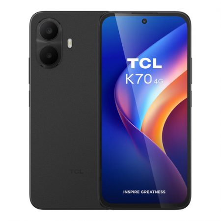 TCL K70 4G 17,3 cm (6.8”) Dual SIM ibrida Android 16.0 USB tipo-C 4 GB 128 GB 5200 mAh Nero