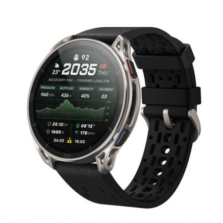 Amazfit Cheetah 2 Ultra 3,81 cm (1.5”) AMOLED Digitale 480 x 480 Pixel Touch screen Titanio Wi-Fi GPS (satellitare)