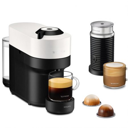 Krups Vertuo Pop + Aeroccino XN9211 Automatica Macchina per caffè a capsule 0,56 L