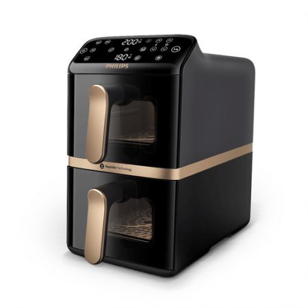 Philips Serie 4000 Airfryer con doppio cestello verticale