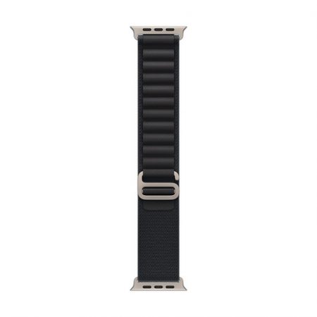 Apple Alpine Loop nero (49 mm) - Medium - Titanio naturale