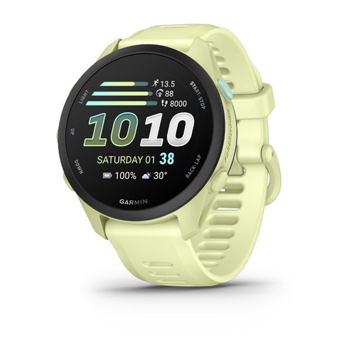 Garmin Forerunner 70 3,05 cm (1.2'') AMOLED 43 mm Digitale 390 x 390 Pixel Touch screen Lime GPS (satellitare)