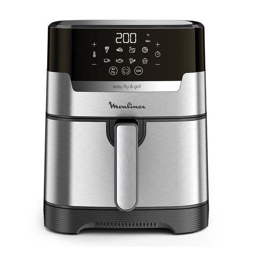 Moulinex EZ505D10 friggitrice Singolo 4,2 L Indipendente 1400 W Friggitrice ad aria calda Acciaio inox - 1,5 kg