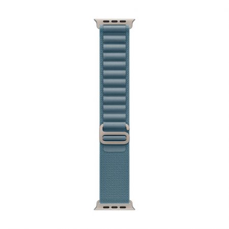 Apple Alpine Loop blu chiaro (49 mm) - Small - Titanio naturale