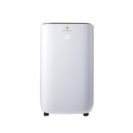 Electroline Deumidificatore 20L/24h timer 24h bianco