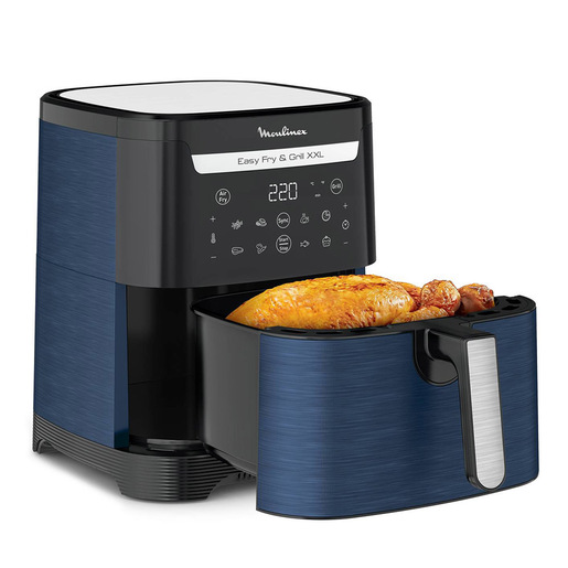 Moulinex Easy Fry & Grill XXL Singolo 6,5 L Indipendente 1830 W Friggitrice ad aria calda Nero, Blu - 1