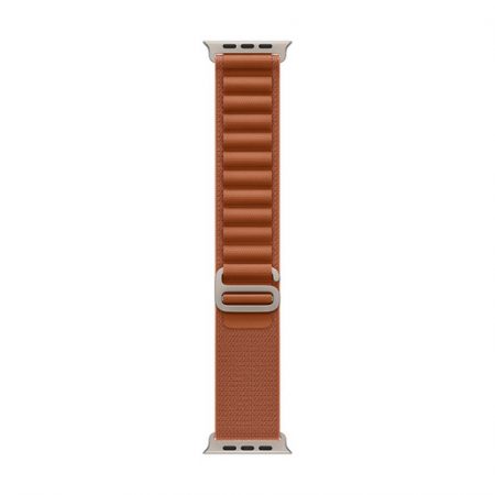 Apple Alpine Loop terracotta (49 mm) - Large - Titanio naturale