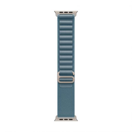 Apple Alpine Loop blu chiaro (49 mm) - Medium - Titanio naturale