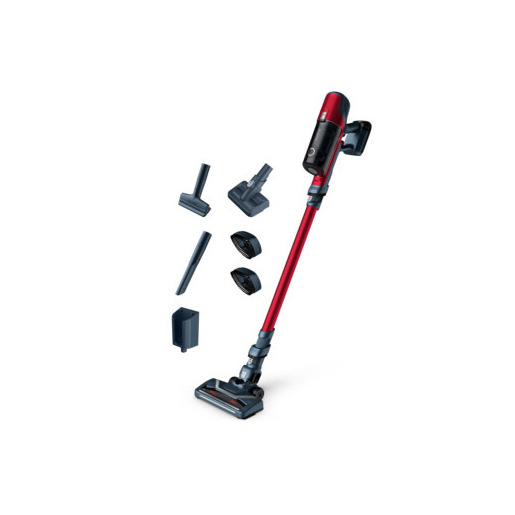 Rowenta RH6879 Aspirapolvere a bastone 2 in 1 Batteria Secco Senza sacchetto 0,55 L Rosso, Grigio