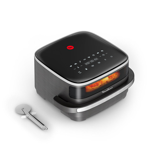 Moulinex Easy Fry XL Surface, Friggitrice ad Aria 1kg, Grande Superficie di Cottura, Doppia Resistenza, Visore per Monitorare la Cottura - 0,9 m