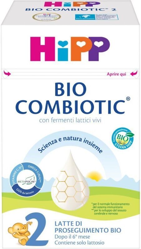 hipp Combiotic Bio 2 Latte In Polvere Di Proseguimento 600 G