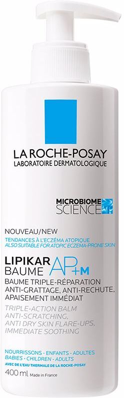 LA ROCHE POSAY-PHAS (L'Oreal) Lipikar Baume AP+M-La Roche-Posay-400ml-Balsamo corpo riparatore tripla azione 1 LA ROCHE POSAY-PHAS (L'Oreal) Lipikar Baume AP+M-La Roche-Posay-400ml-Balsamo corpo riparatore tripla azione