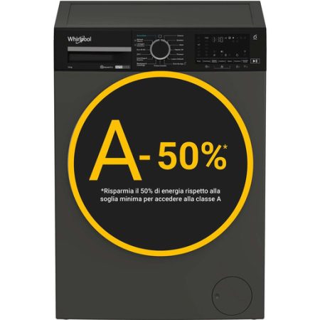 Whirlpool Lavatrice smart connessa con WiFi 10 kg - WPM 011G ADS IT