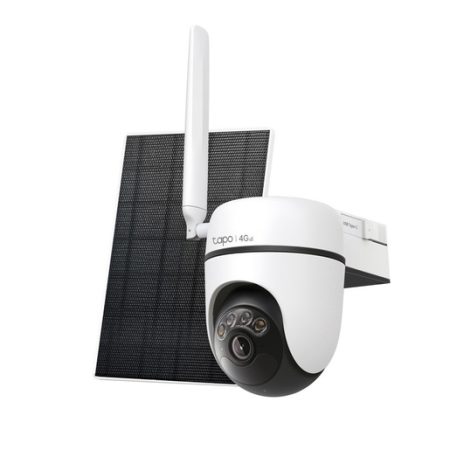 TP-Link Tapo TC90G KIT Telecamera di sicurezza outdoor motorizzata 2K, 4G LTE con batteria e pannello solare incluso