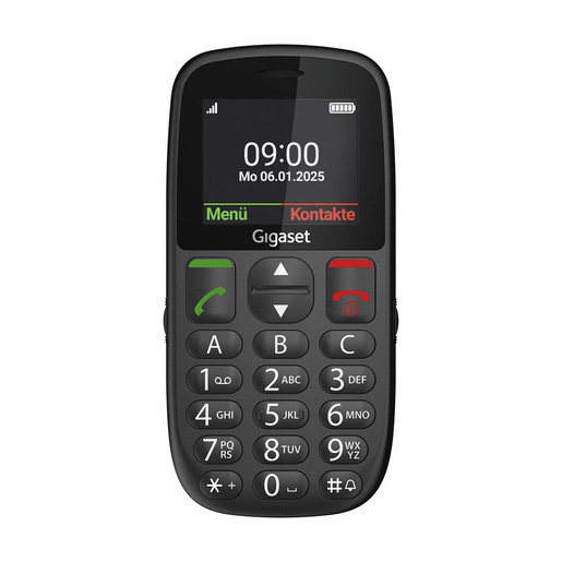 Gigaset GL395 5,59 cm (2.2'') 90 g Nero