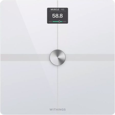 Withings Body Smart White – Bilancia Wi-Fi con analisi della composizione corporea avanzata