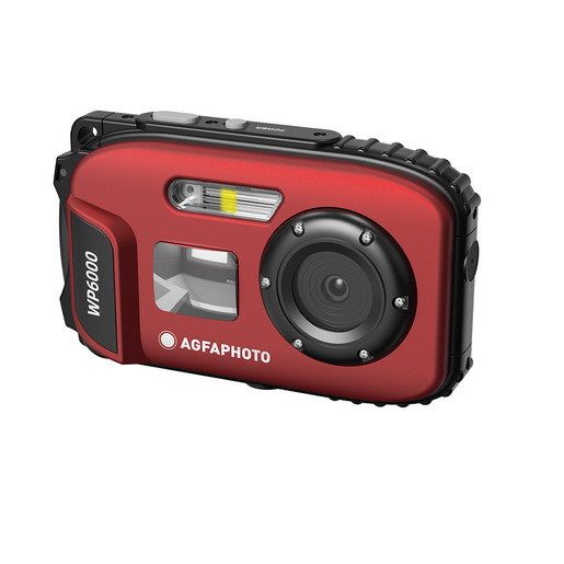 AgfaPhoto Realishot WP6000RD fotocamera digitale 1/4'' Fotocamera compatta 18 MP CMOS Rosso