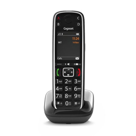 Gigaset E720 Telefono analogico/DECT Nero Identificatore di chiamata