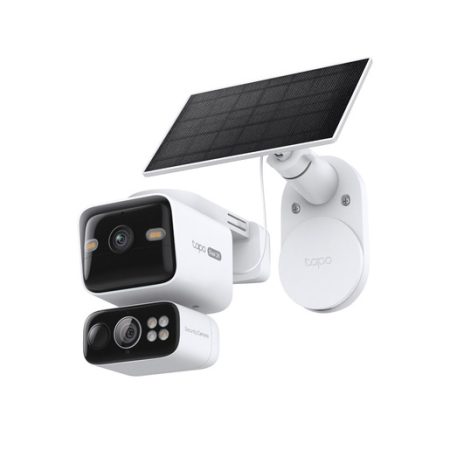 TP-Link Tapo Solar-Pow Dual-Lens Pan/Tilt Sec Cam Kit kit di sicurezza domestica intelligente