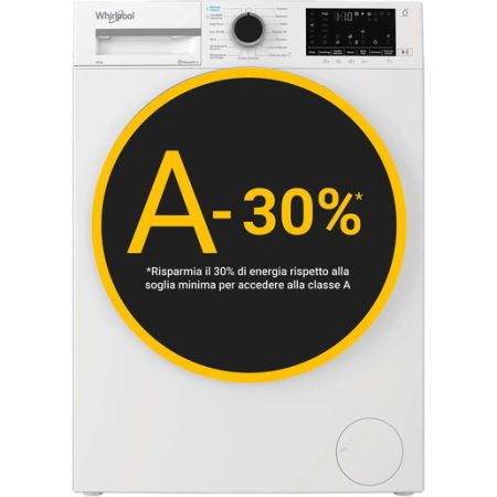 Whirlpool Lavatrice smart connessa con WiFi 10 kg - WAM 09WB IT