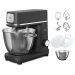 AEG KM7-1-4BPT, Planetaria Impastatrice, 1200W, Capacita' 6L + 4L, 10 Velocita' + Controllo Manuale, 2 Ciotole In Acciaio Inox, Accessorio Frusta/Frusta