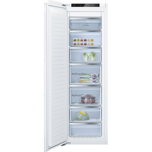 Bosch Serie 4 GIN81VEE0 Congelatore Verticale da incasso 177,2 x 55,8 cm Classe E