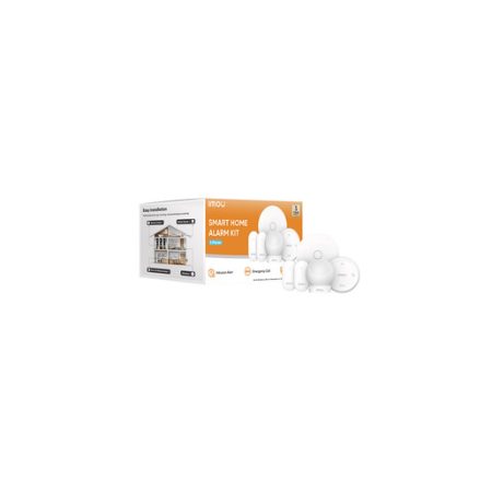 Imou KIT di Allame – Il kit include: 1 gateway ZG2, 1 pulsante di allarme di emergenza ZE1, 2 sensori per porte e finestre ZD1, 1 sensore di movimento ZP