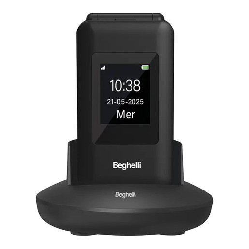 Beghelli SLV41 7,11 cm (2.8'') 128 g Nero Telefono per anziani