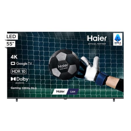 Haier Smart TV LED 55'' H55K85GUX, 4K UHD, Google TV, AI Picture Quality, HDR10, Dolby Audio, Gaming 120Hz , HDMI 2.1 x4
