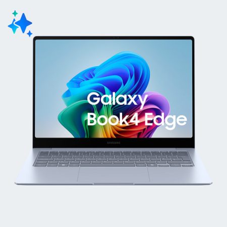 Samsung Galaxy Book4 Edge Laptop, Elite X, 16GB RAM, 512GB SSD, 14” Super AMOLED, Windows 11 Home, Sapphire Blue