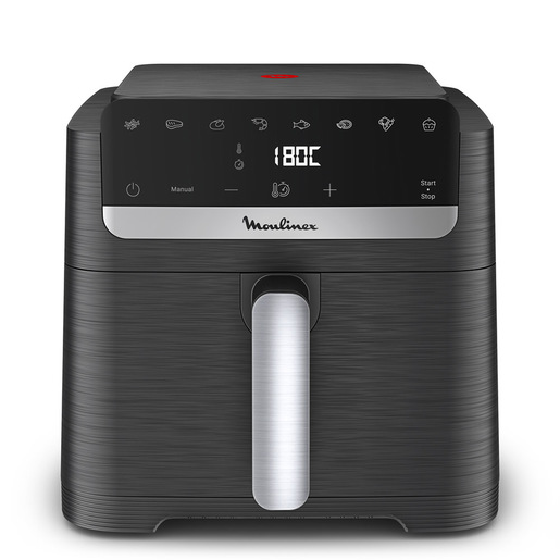 Moulinex Easy Fry Mega Compact , Friggitrice ad Aria XL Capacità 7.5L, design compatto, EZ8618