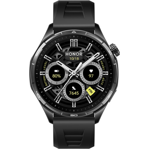 Honor Watch 6 3,71 cm (1.46'') AMOLED 46.5 mm Digitale 464 x 464 Pixel Touch screen Nero GPS (satellitare)