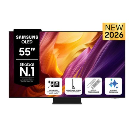 Samsung OLED AI TV 77'' QE77S95HFTXZT 4K, Processore NQ4 AI Gen3, 4K AI Upscaling Pro, Glare Free, OLED HDR Pro, Motion Xcelerator 165Hz, Dolby Atmos & O