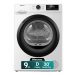 Hisense DHQE900UWDC asciugatrice Libera installazione Caricamento frontale 9 kg Bianco