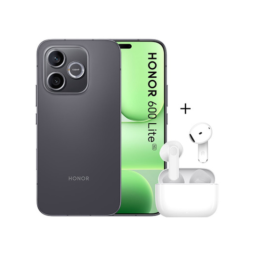 Honor 600 Lite smartphone 16,8 cm (6.6”) Doppia SIM Android 16.0 5G USB tipo-C 8 GB 256 GB 6520 mAh Nero