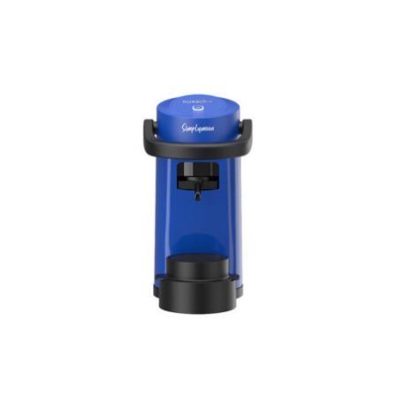 Caffè Borbone Simplymoon Macchina da Caffè a Cialde ESE 44mm – Multifunzione per Espresso, Infusi e Bevande Calde, Pressione 15 bar, Serbatoio 0.9L – Blu