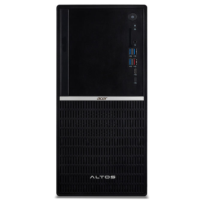 Acer L0TET.00M Altos P10 Desktop Intel Core i7-14700 32GB DDR5 1TB SSD Windows 11 Pro Scheda Video RTX 5070 12GB Bluetooth WiFi VGA HDMI DisplayPort 8