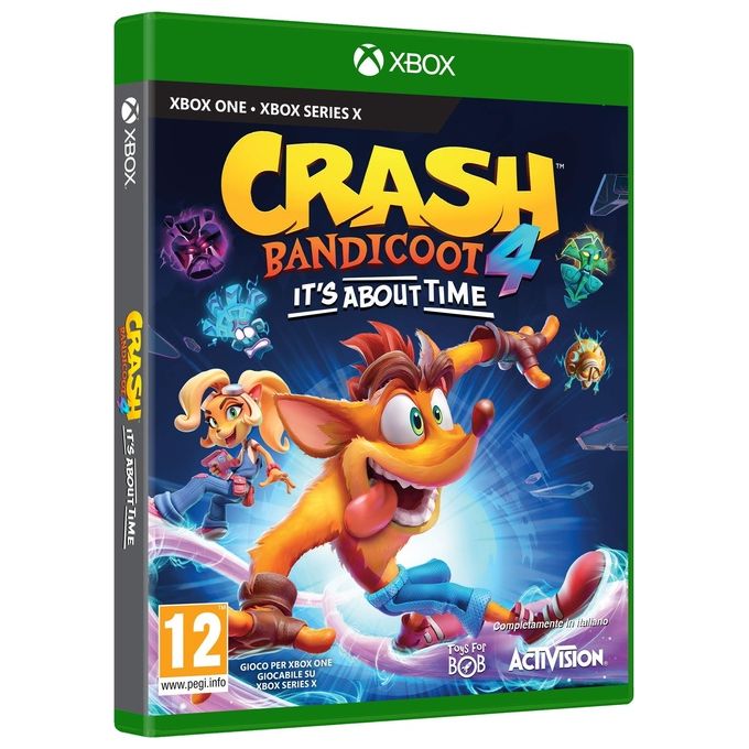 activision-78550it-crash-bandicoot-4-its-about-time-videogi Activision 78550IT Crash Bandicoot 4 It's About Time Videogioco Xbox One Testi in Italiano PEGI 3+