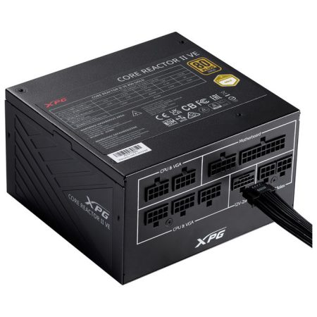 adata-75261435-xpg-core-reactor-ii-ve-alimentatore-atx-850-w ADATA 75261435 XPG CORE REACTOR II VE Alimentatore ATX 850 W 80 Plus Gold colore Nero