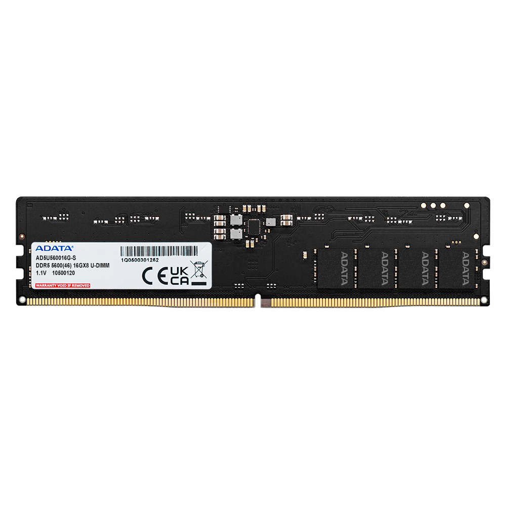Adata Memoria RAM Dimm 16gb Ddr5 5600mhz Udimm Ad5u560016g-S