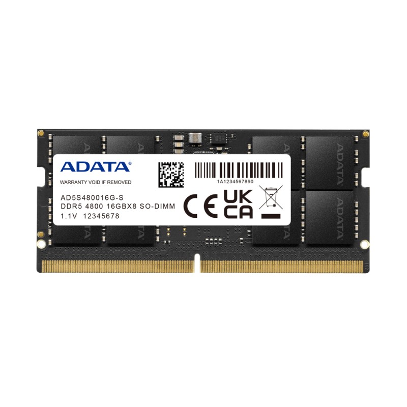 Adata Memoria RAM Sodimm 16gb Ddr5 4800mhz Ad5s480016g-S