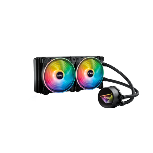Adata Xpg Dissipatore CPU Acqua Levante X 240 Argb Black Rgb Mirror Pump Head Adlevantex240bkcww